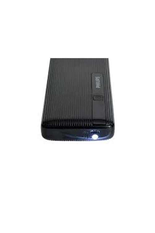 Philips DLP2710NB Siyah 10000 mAh 3 USB Çıkışlı LCD Ekran Pil Seviye Göstergeli Powerbank