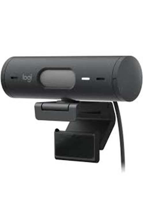 Logitech 960-001422 Brio 500 Full HD 1080p-30 Fps Mikrofonlu Siyah Webcam