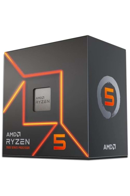 AMD Ryzen 5 7600 Soket AM5 3.8GHz 32MB 65W 5nm Kutulu Box İşlemci