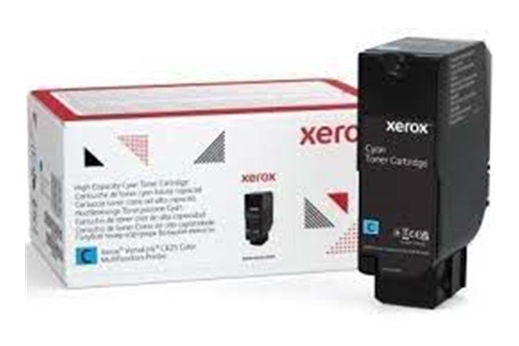 Xerox 006R04645 Versalink C620-C625 Yüksek Kapasite Cyan Mavi Toner 16.000 Sayfa