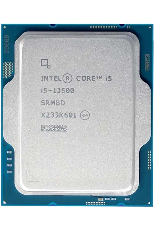 Intel Core i5 13500 Tray 2.50GHz 14 Çekirdek 24MB L3 Önbellek Soket 1700 Kutusuz İşlemci