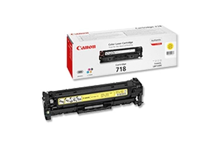 Canon CRG-718Y Yellow Sarı Toner MF728-729 MFC8350-8580 LBP7210