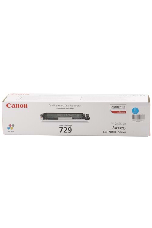 Canon CRG-729C Cyan Mavi 1.000 Sayfa Toner LBP7010-7018