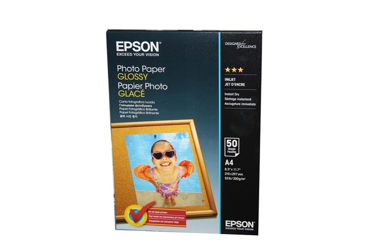 Epson A4 200Gram 50'li Fotoğraf Kağıdı S042539