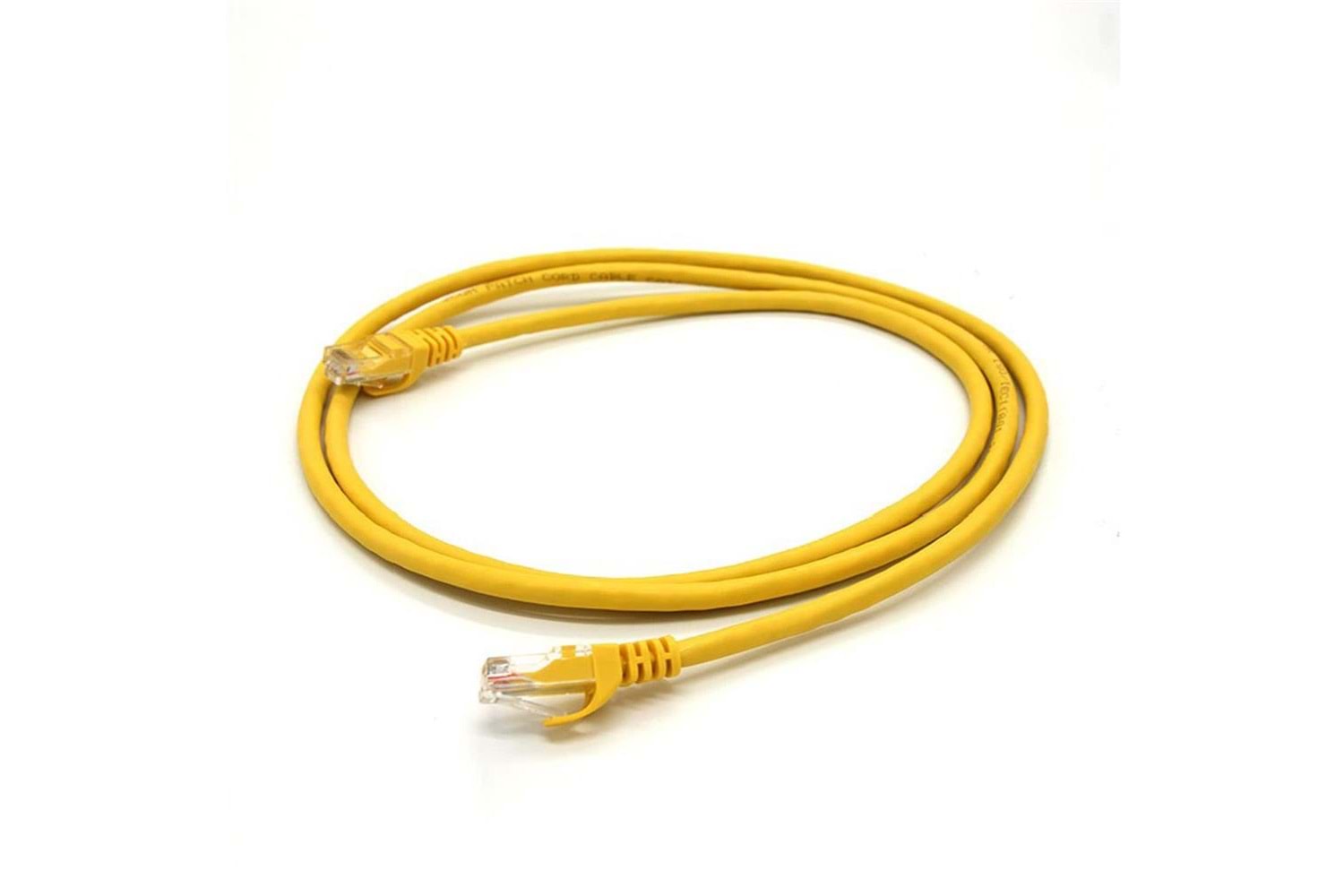 Vcom NP611B-Y-10.0 Cat6 10.0MT Sarı Utp Patch Kablo