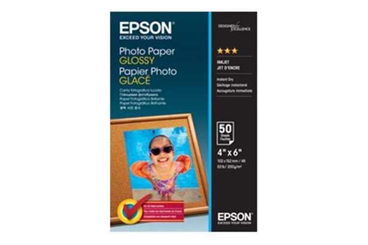 Epson 10x15 200Gram 50'li Fotoğraf Kağıdı S042547