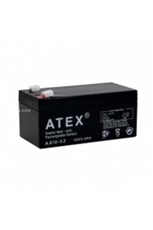 Atex AX-6V 3.4AH Bakımsız Kuru Akü
