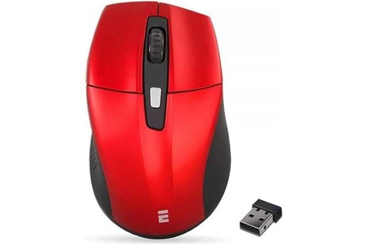 Everest SM-861 Usb Kırmızı 800-1200-1600dpi Süper Sessiz Kablosuz Mouse