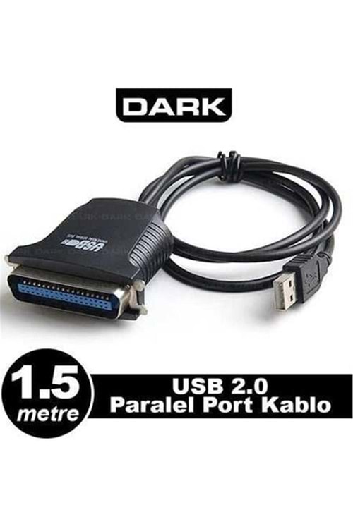 Dark DK CB USB2XLPT USB - Paralel Port Dönüştürücü Kablo