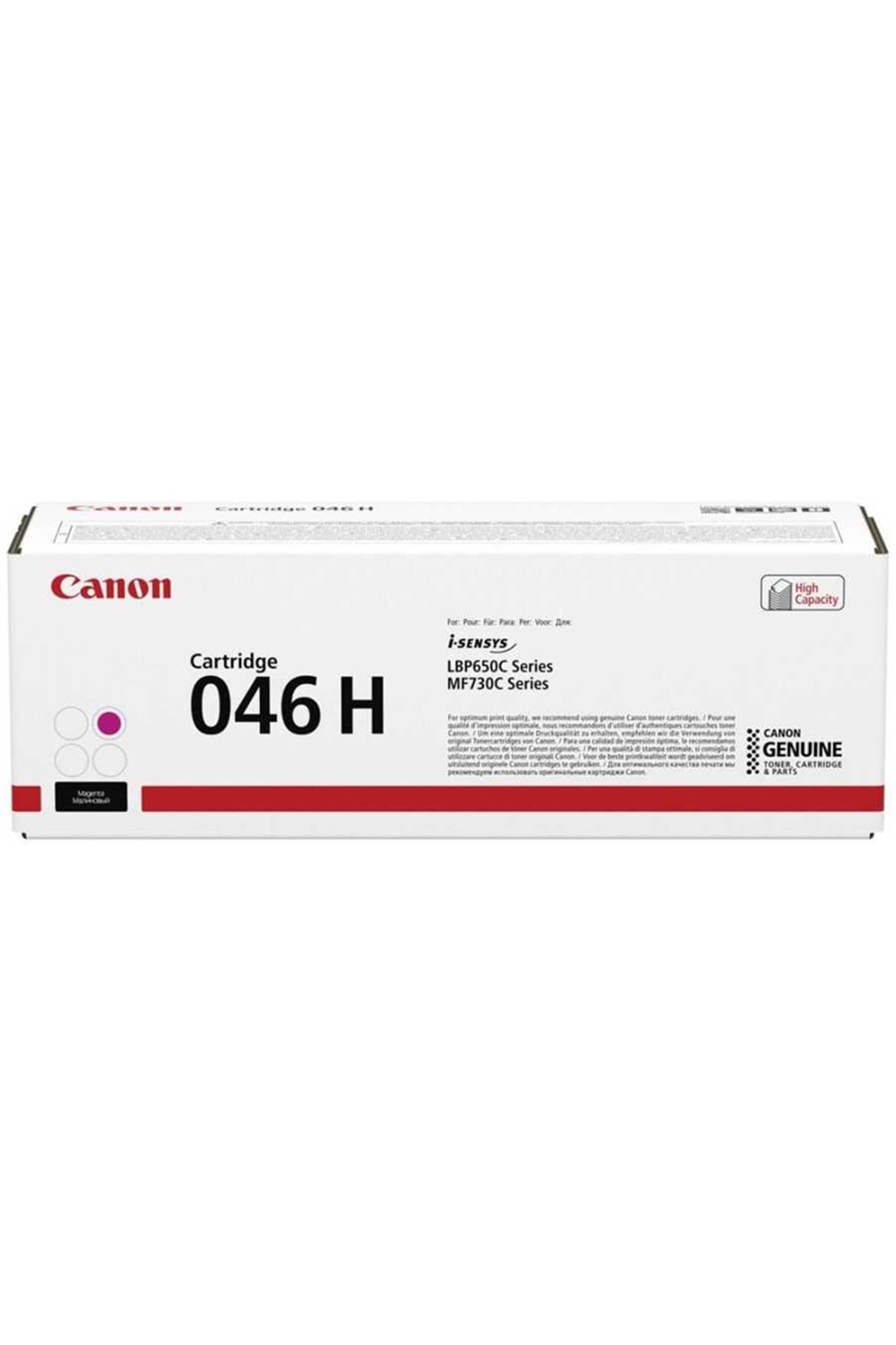 Canon CRG-046H M Magenta Kırmızı Yüksek Kapasite Toner MF653-732-734-735