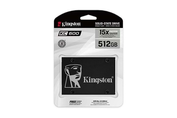 Kingston 512GB KC600 550MB-520MB-S 2.5