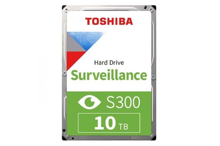 Toshiba 10TB HDWT31AUZSVA S300 Surveillance HDWT31AUZSVA 256MB 7200Rpm Sata 3 7-24 Güvenlik Diski