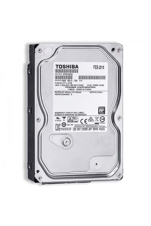 Toshiba 1TB 7200RPM Sata 3.0 32Mb 3,5