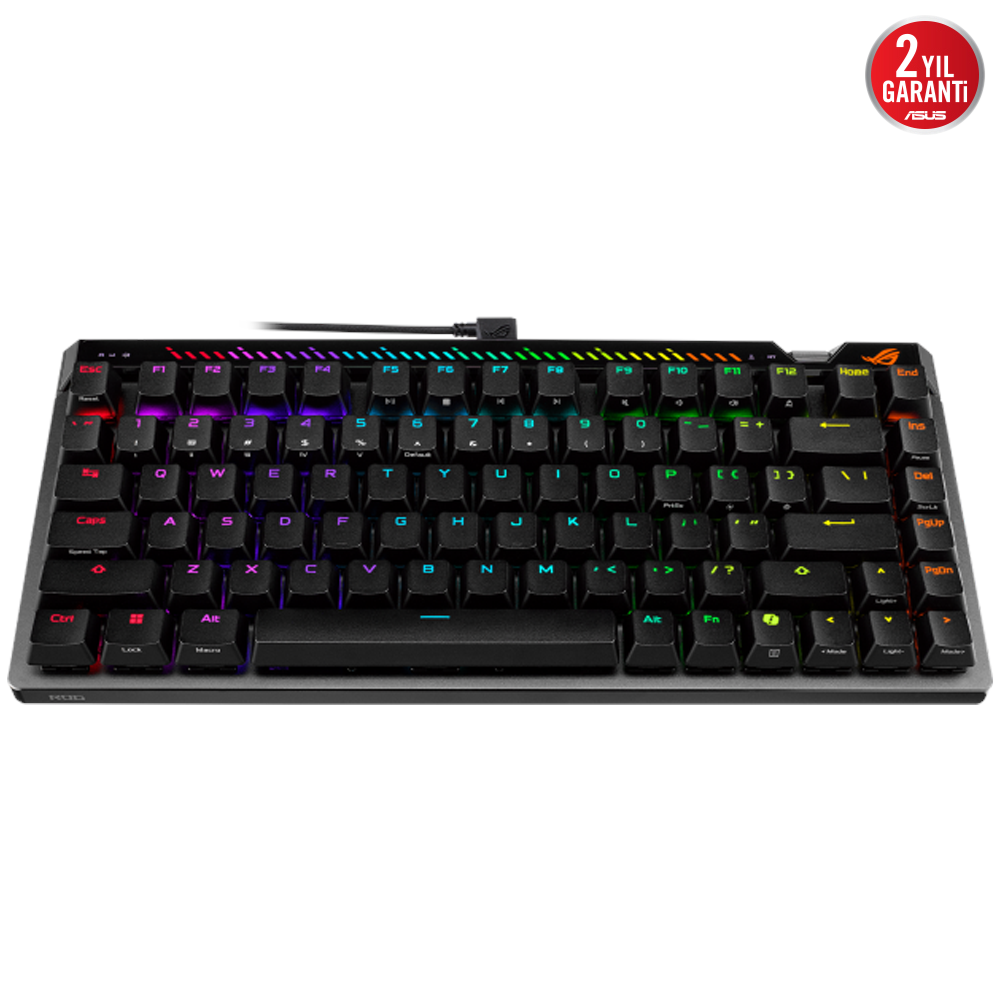 ASUS ROG Falchion Ace 75HE Manyetik Switch RGB Kablolu Mekanik Oyuncu Klavyesi (M705) / 90MP047H-BKYA00