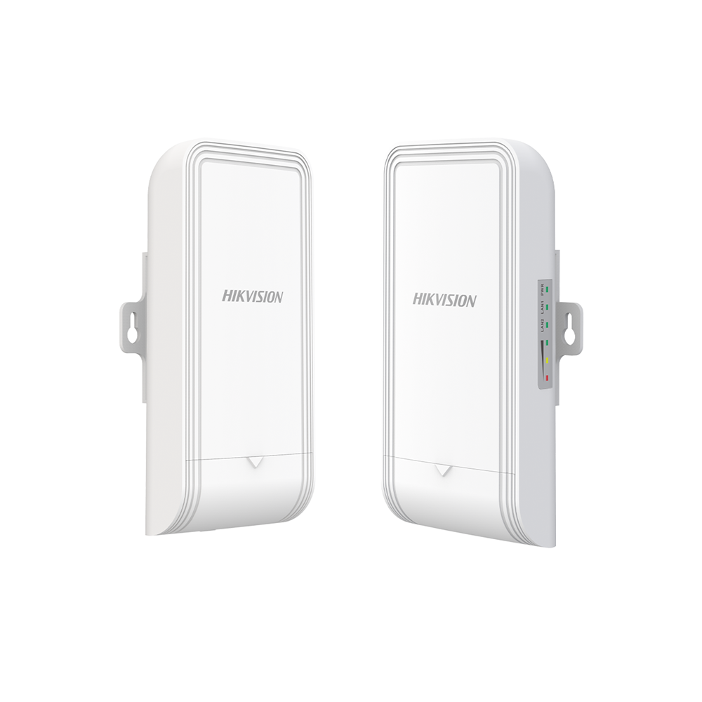 HIKVISION 1KM 2,4Ghz 300Mbps 2xMbit Poe Britge (2-li set) DS-3WF1000-EI-2N/P