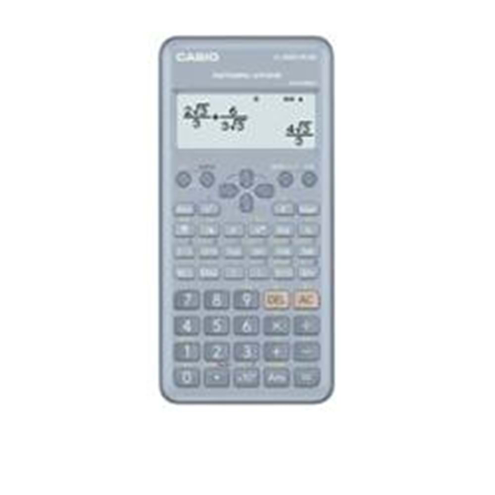 Casio FX-82ES Plus Mavi Bilimsel Fonksiyonlu Hesap Makinesi 2.Versiyon