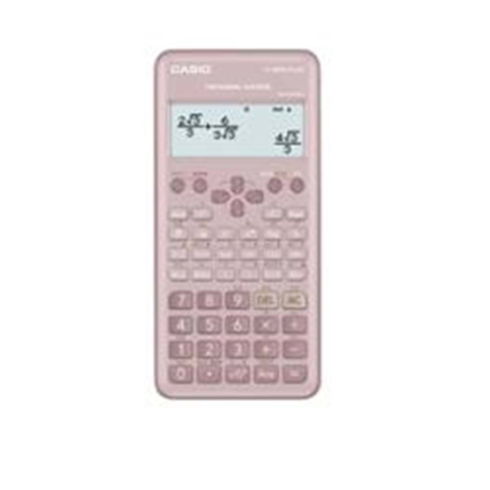Casio FX-82ES Plus Pembe Bilimsel Fonksiyonlu Hesap Makinesi 2.Versiyon
