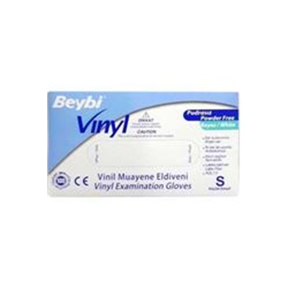 Beybi Vinill Eldiven Pudrasız Small