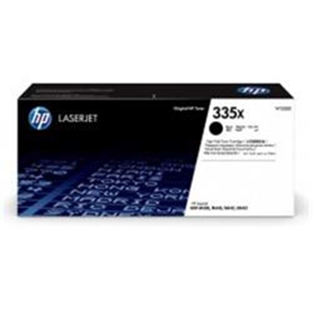 HP 335X Black Siyah 13.700 Sayfa Toner W1335X