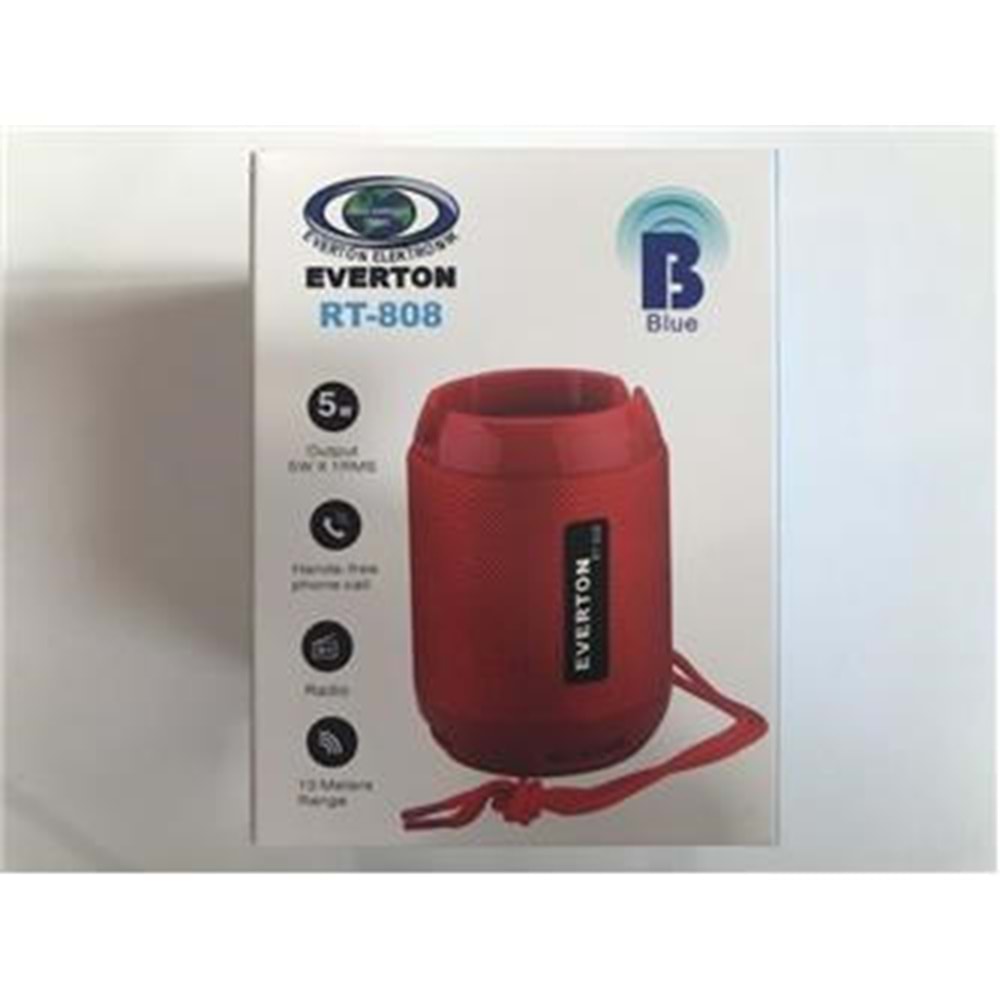 Everton Rt-808bt Usb-Tf Card- Ses Bombası