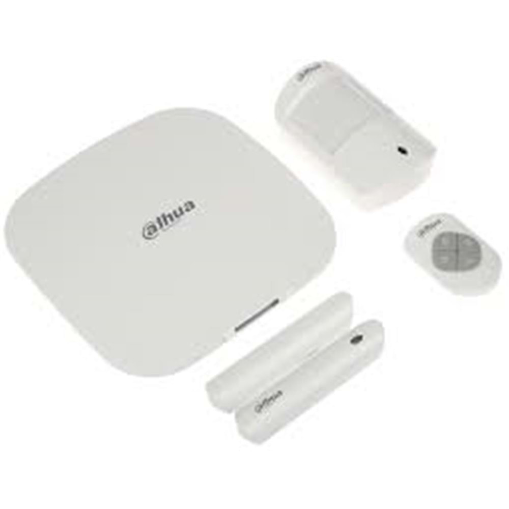Dahua ART-ARC3000H-03-W2 Kablosuz Wifi Alarm Seti Pır Dedektör +Manyetik Kontak +Kumanda