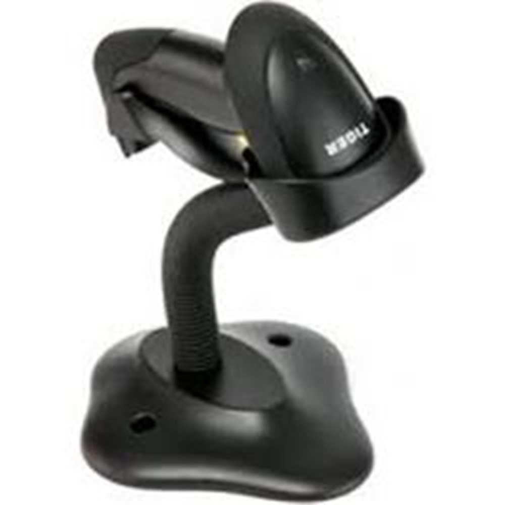 Tiger RS52 2D Bluetooth + 2.4Ghz Karekod Kablosuz Barkod Okuyucu+Credle