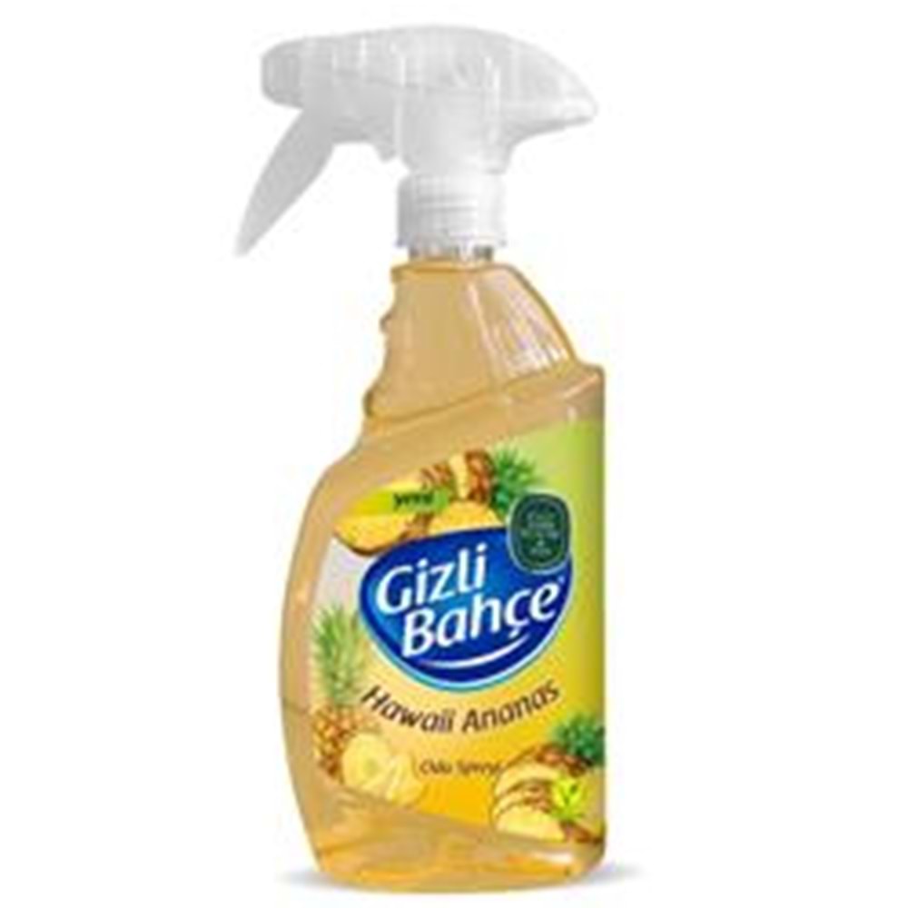 Eyüp Sabri Tuncer Gizli Bahçe Hawaii Ananas 500ml Pet Sprey ( Oda Kokusu )