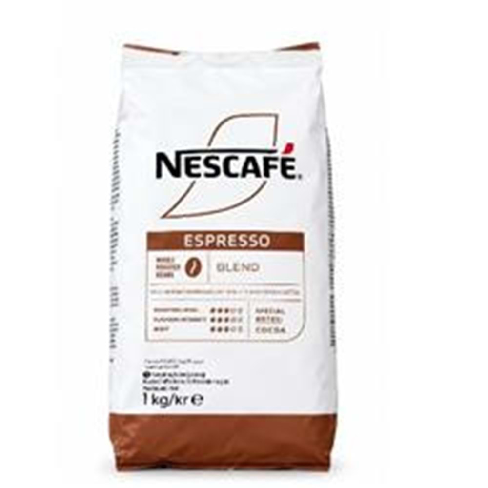 Nescefa Espresso 1000gr (1kg) Çekirdekli Kahve 12505166
