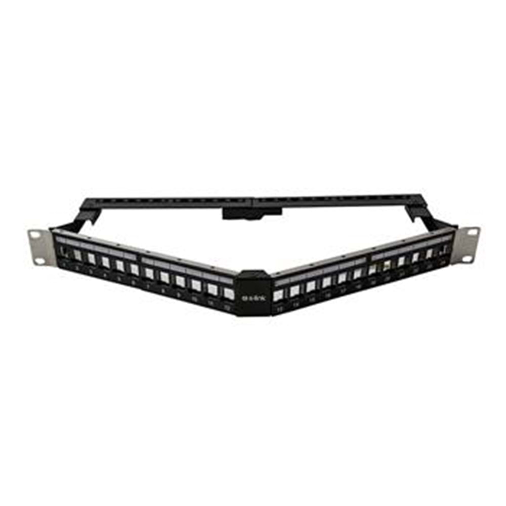 S-link SL-P626 24lü Kolay Kullanımlı, FTP Boş V Şeklinde Patch Panel