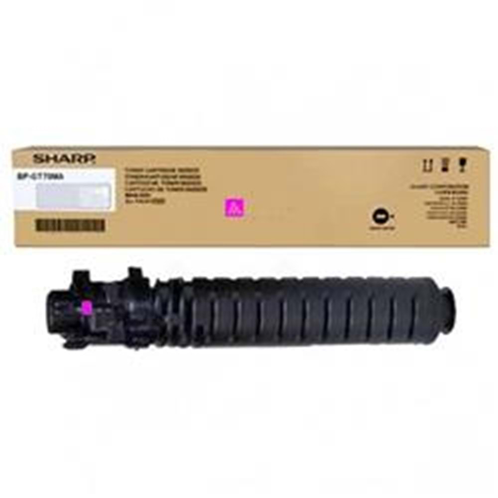 SHARP BP-GT70MA Magenta Kırmızı Orjinal Fotokopi Toneri BP-50c26-50c31-50c36-50c45 24.000 Sayfa