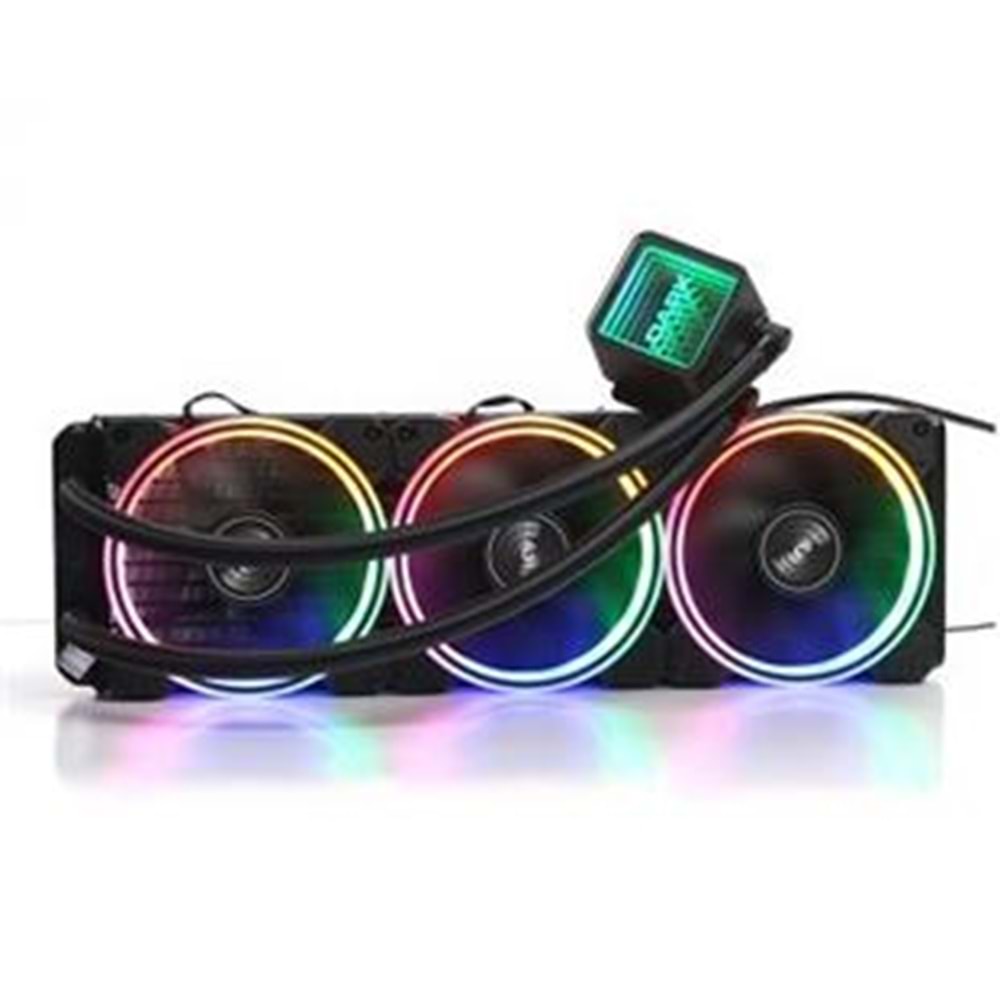 Dark DKCCW360 AquaForce W360 360mm Fixed RGB LEDli Sıvı Soğutma