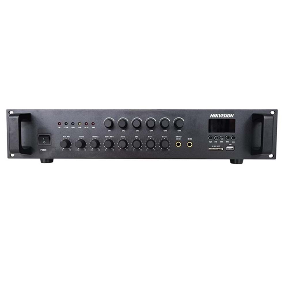 HIKVISION DS-QAE0A240G1-VB6 6-bölgeli Analog 240W Amfi