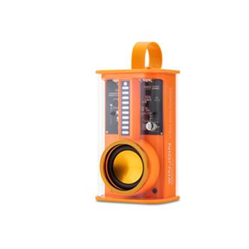 Hadron K07PRO Turuncu Bluetooth Speaker 5W 102-61-47MM 