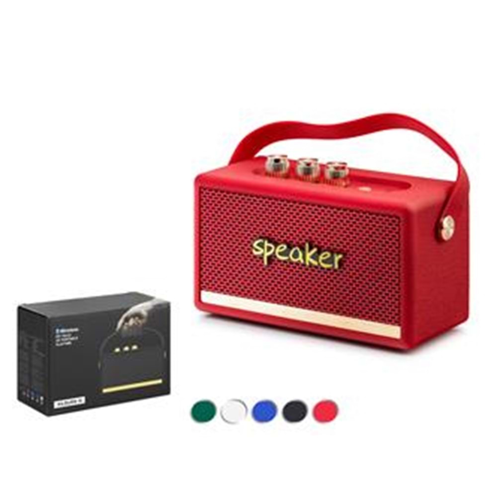 Hadron KILBURN3MAVİ Bluetooth Nostalji Speaker168-103-72MM