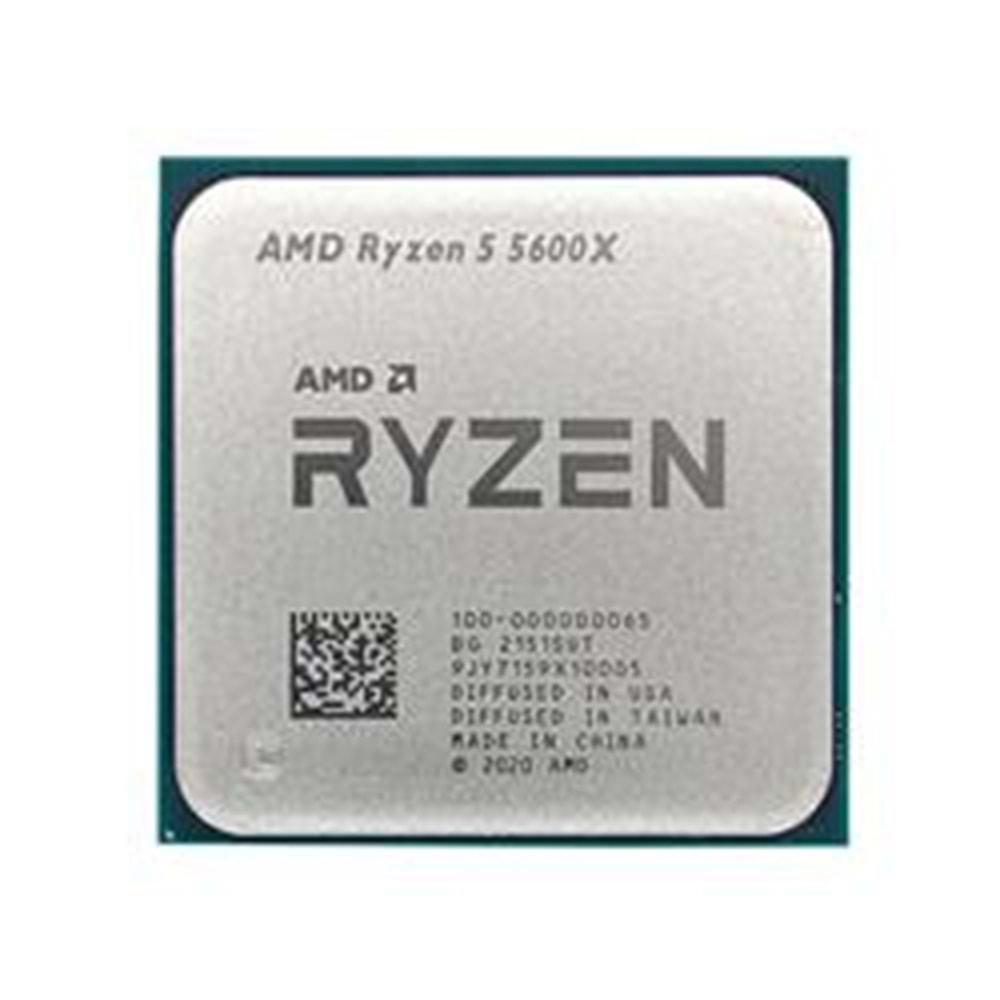 AMD Ryzen 5 5600X TRAY 3.7-4.6 GHz 6 Çekirdek 7nm AM4 İşlemci Kutusuz