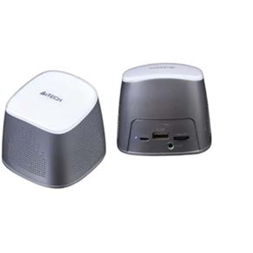 A4 Tech BTS-03 BT Şarj Edilebilir PowerBank Ses Bombası Beyaz Speaker 