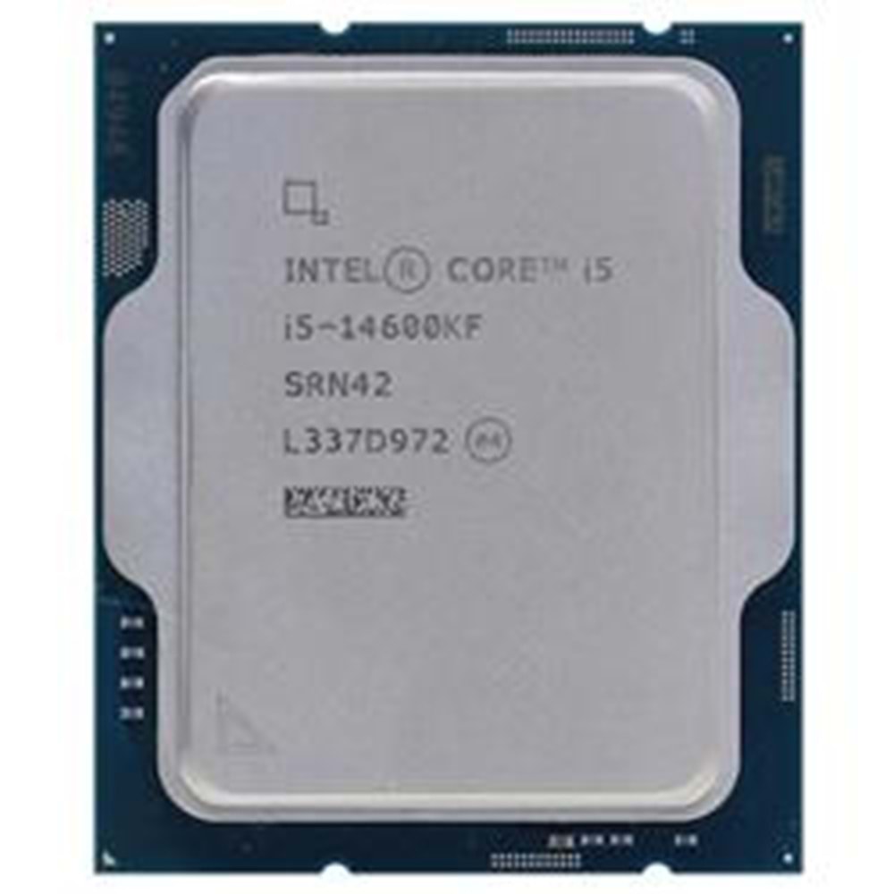 Intel Core i5 14600KF TRAY 2,6 GHz 24 MB Cache 1700 Pin Kutusuz İşlemci