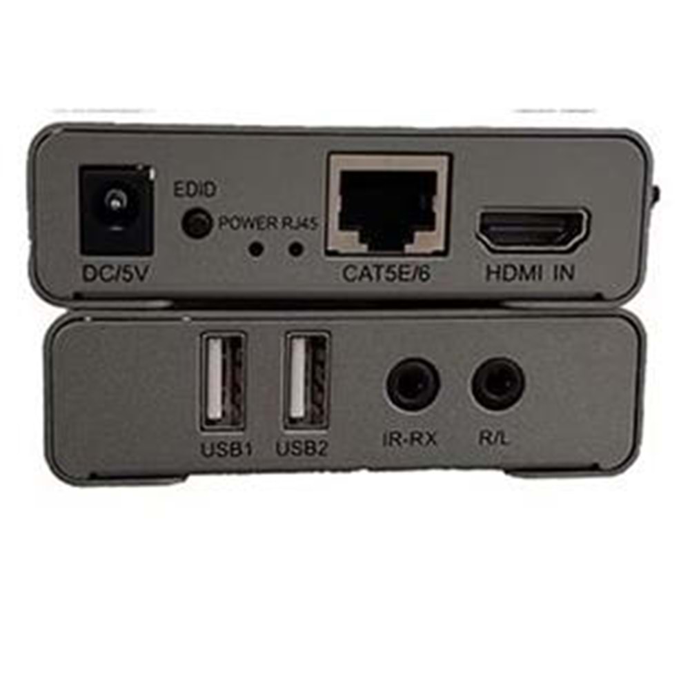 Seenergy SE-60MKE Ethernet Extende HDMI + USB 60 Metre Uzatma