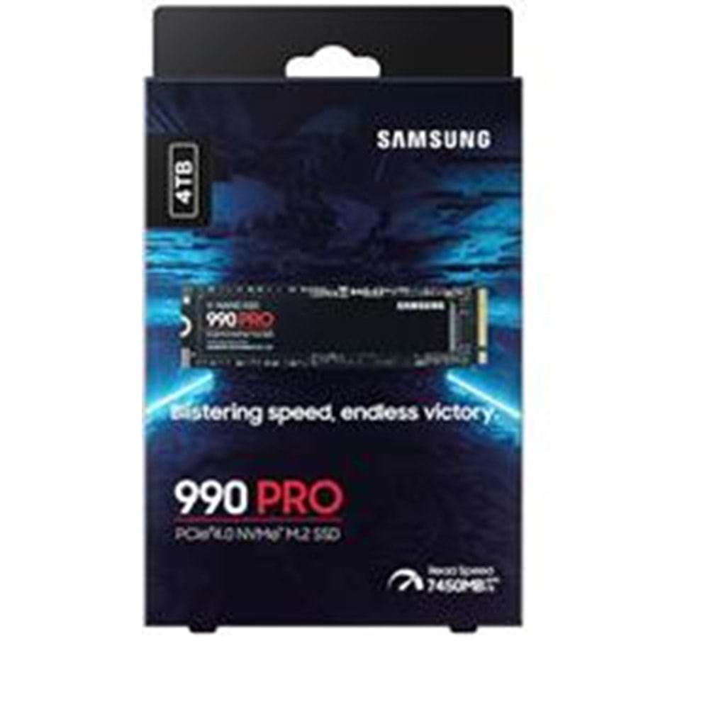 Samsung 4TB 990 Pro 7450-6900MB-s M.2 NVMe MZ-V9P4T0BW Ssd Disk