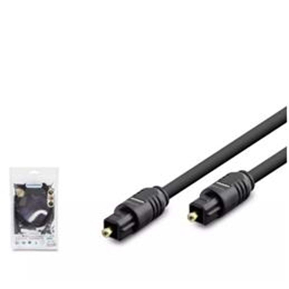 HADRON HDX7805 FIBER OPTICAL KABLO PVC 1.5M SİYAH