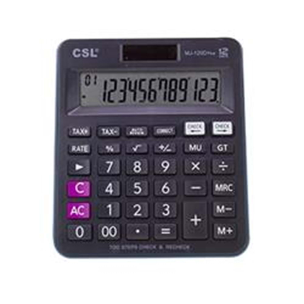 CSL RZ-816 12 Hane Masa Tipi Renkli Hesap Makinesi