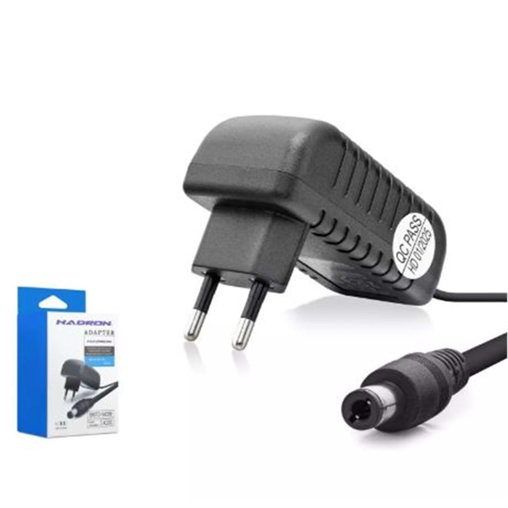 Hadron Hd752 Modem Adaptörü 12V 2A 5.5-2.5 Siyah