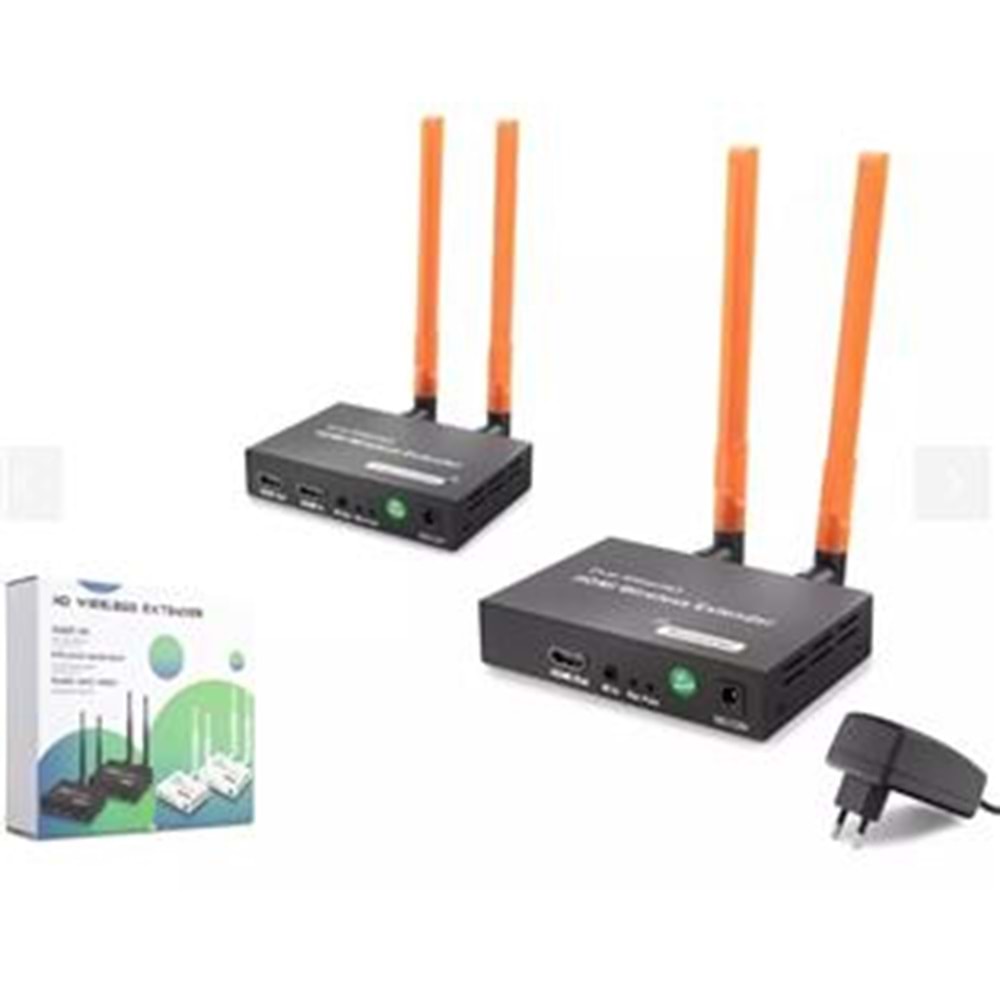 Hadron HDX1384 300mt Hdmi Wireless Kvm Extender Loop-Out Kablosuz 1080P (Audio and Video)