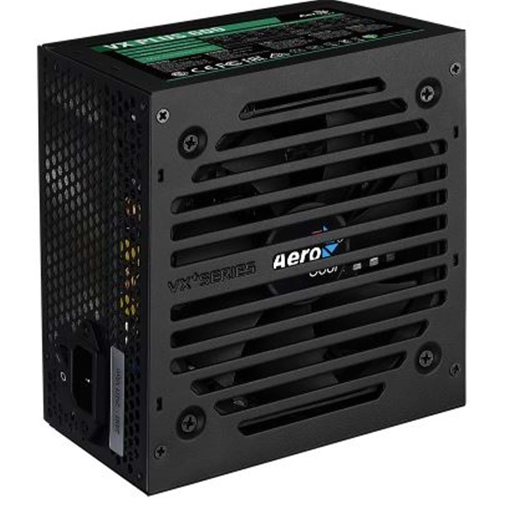 Aerocool 600W VX PLUS Serisi Aktif PFC Güç Kaynağı (AE-VXP600)