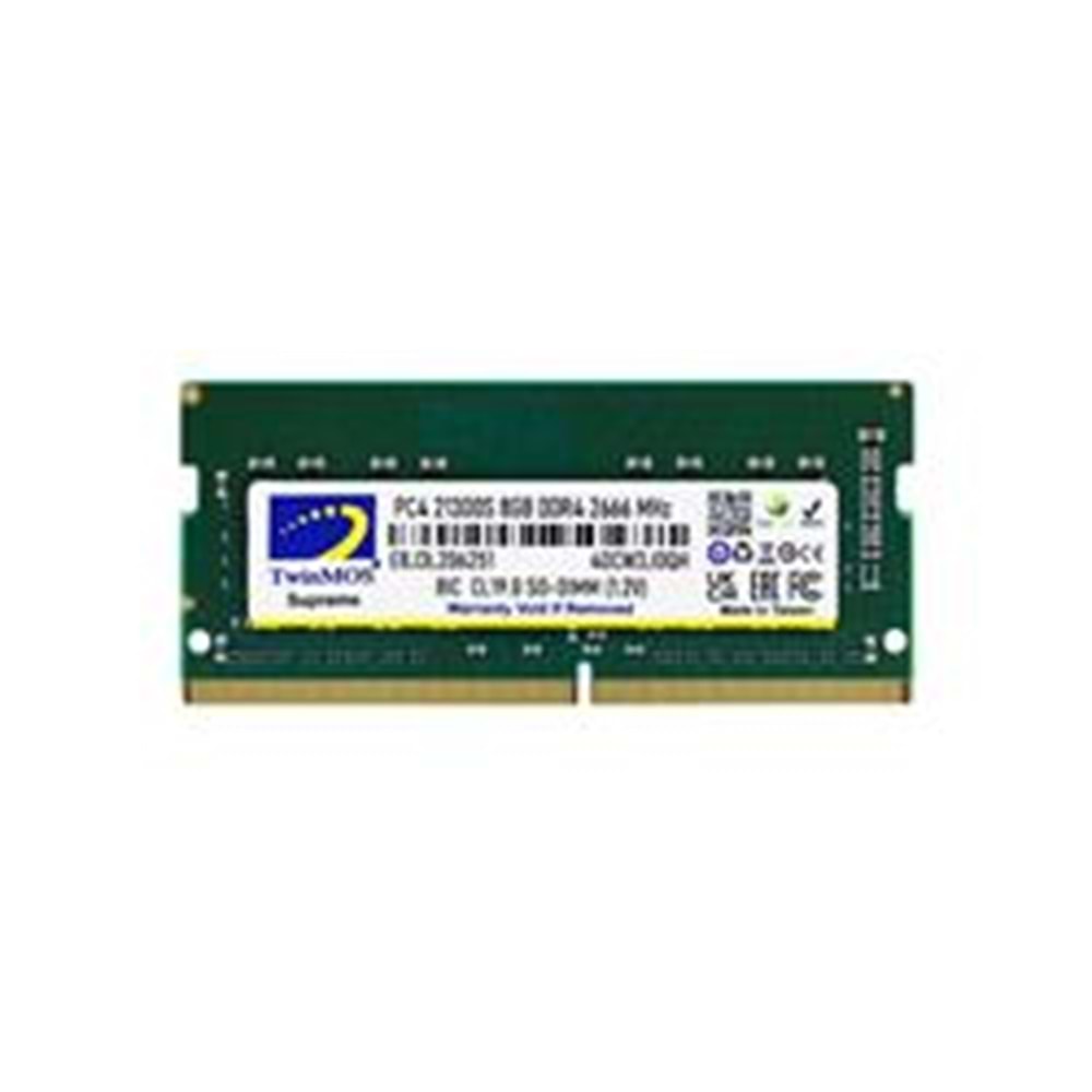 TwinMOS DDR4 8GB 2666MHz MDD48GB2666N Notebook Ram