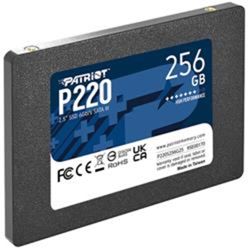 Patriot 256GB P220 550-490MB-s 2.5