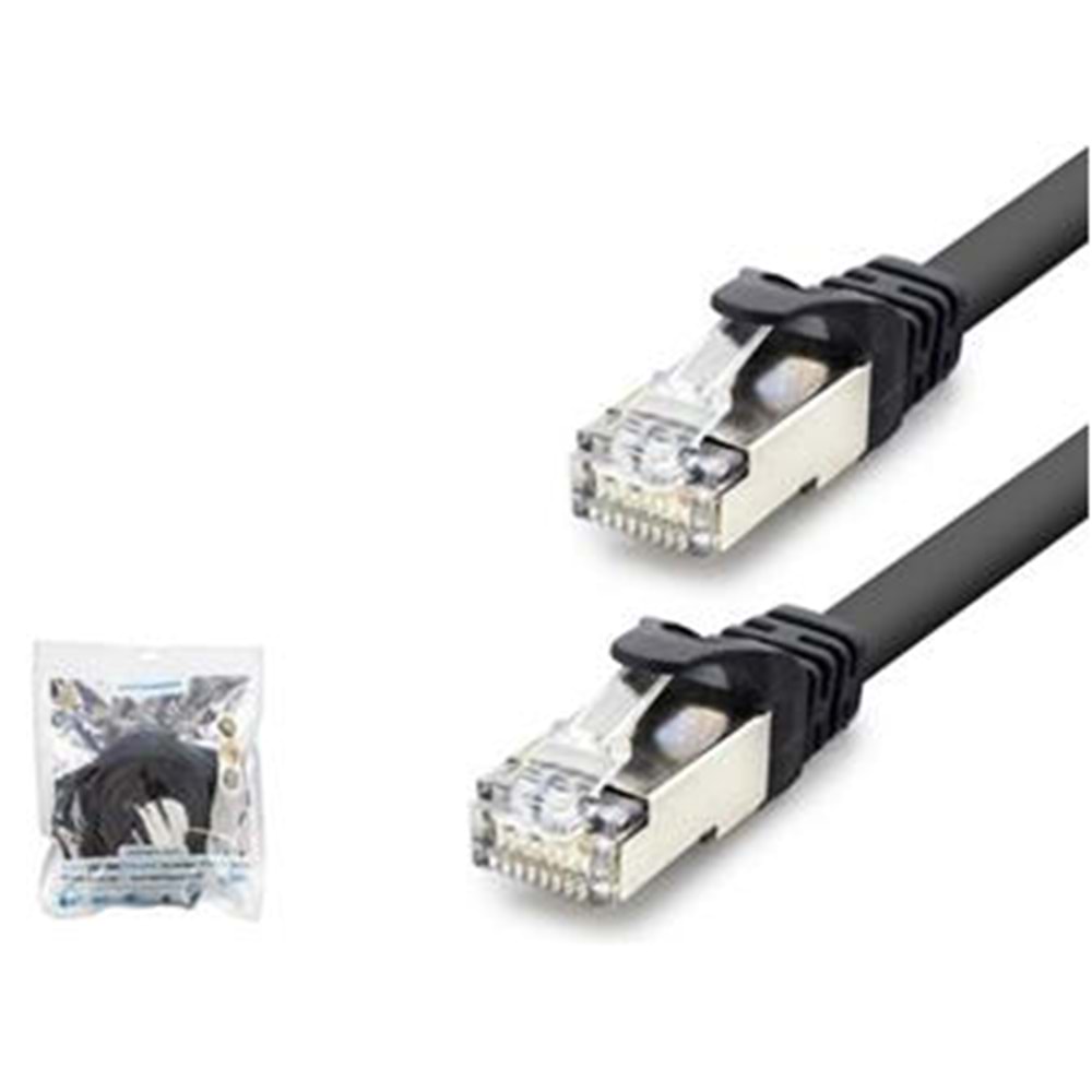 Hadron Hdx5088 Cat7 Kablo 1000Gbt 250Mhz 30Cm Siyah