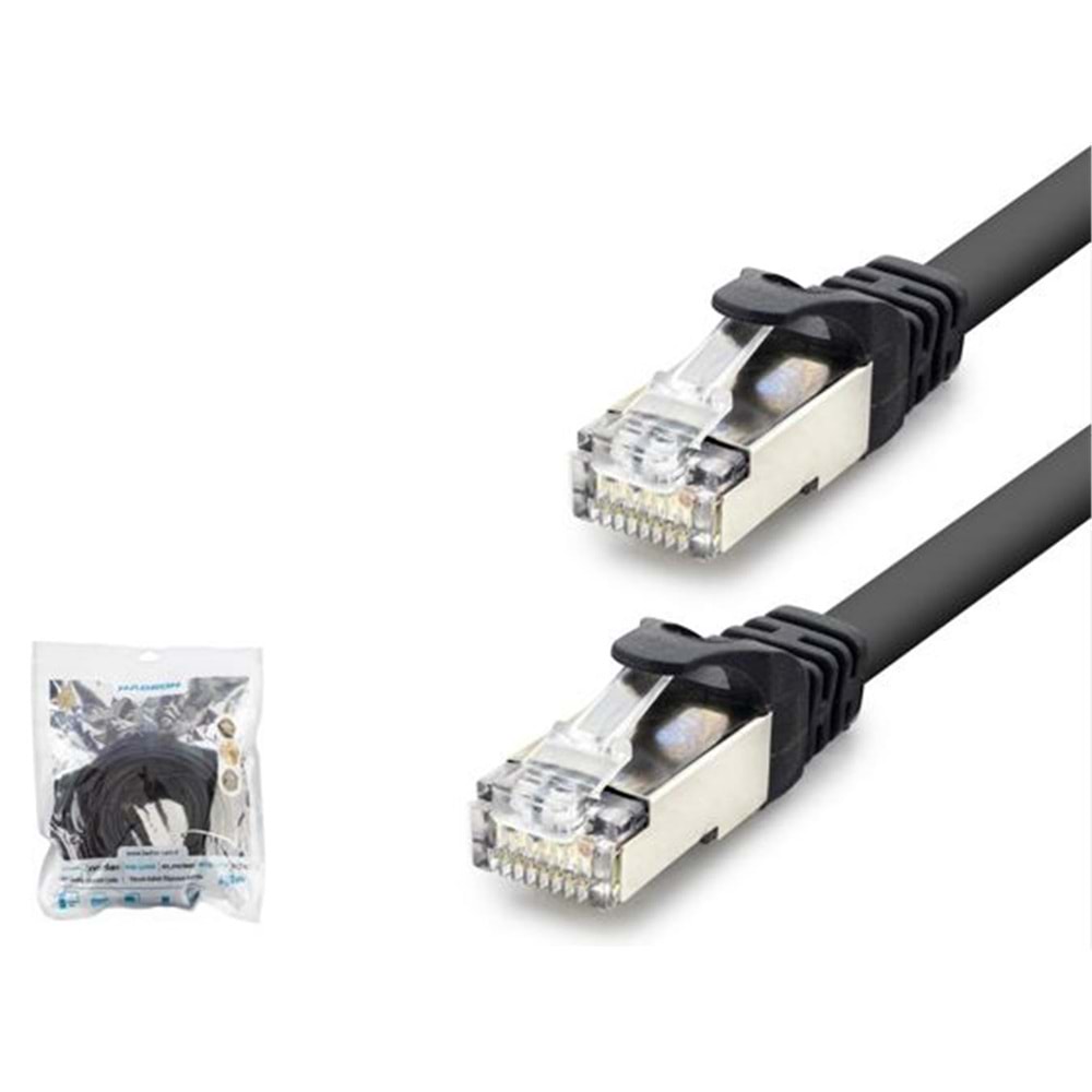Hadron Hdx5090 1m Cat7 Kablo 1000Gbt 250Mhz Siyah