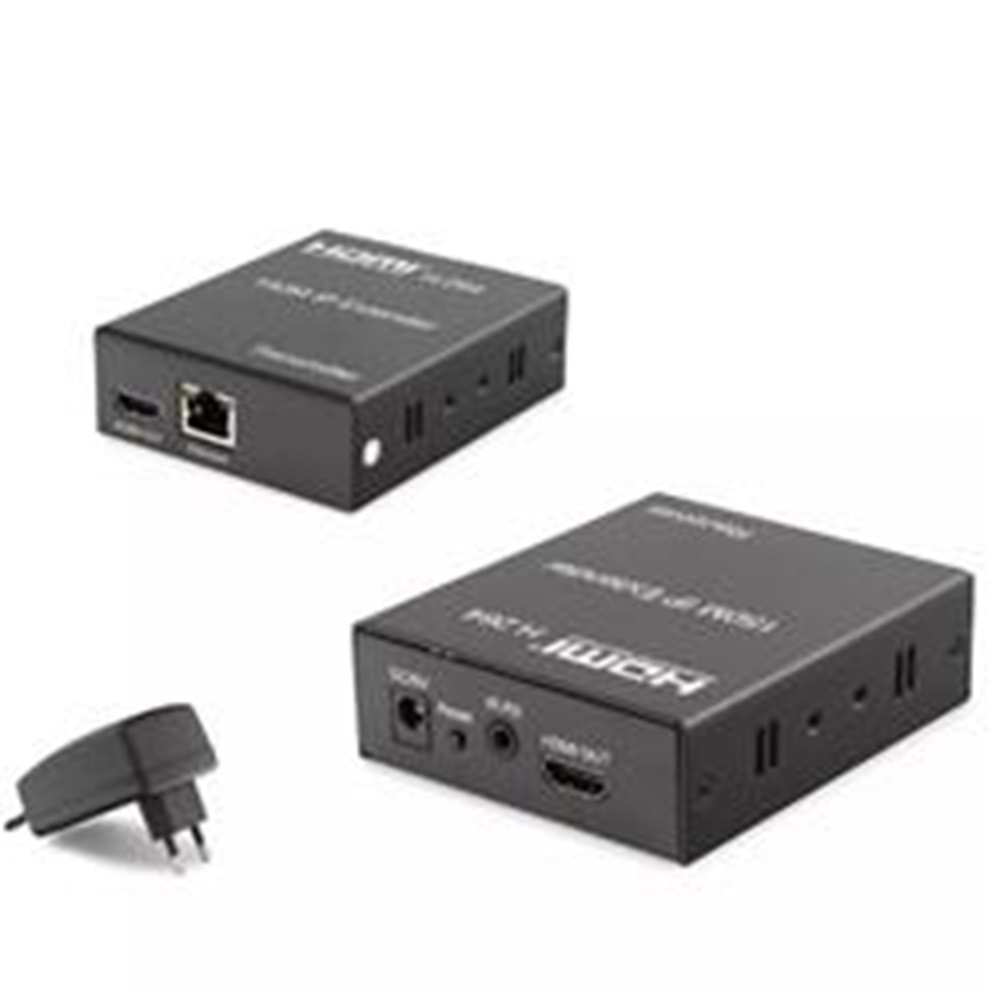 Hadron Hdx1301 150M HDMI 1.3 Extender 1080P 8.1 Mbps Siyah