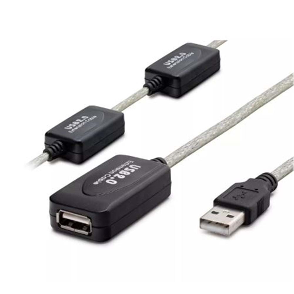 Hadron Hdx7525 30M Usb To Usb F Kablo Silver